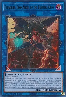 Cherubini, Ebon Angel of the Burning Abyss - RA01-EN042 - Ultra Rare - 1st Edition