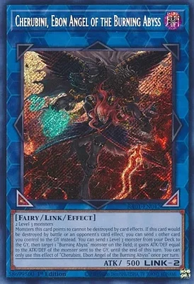 Cherubini, Ebon Angel of the Burning Abyss - RA01-EN042 - Secret Rare - 1st Edition