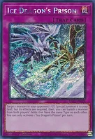 Ice Dragon's Prison - RA01-EN078 - Platinum Secret Rare - 1st Edition