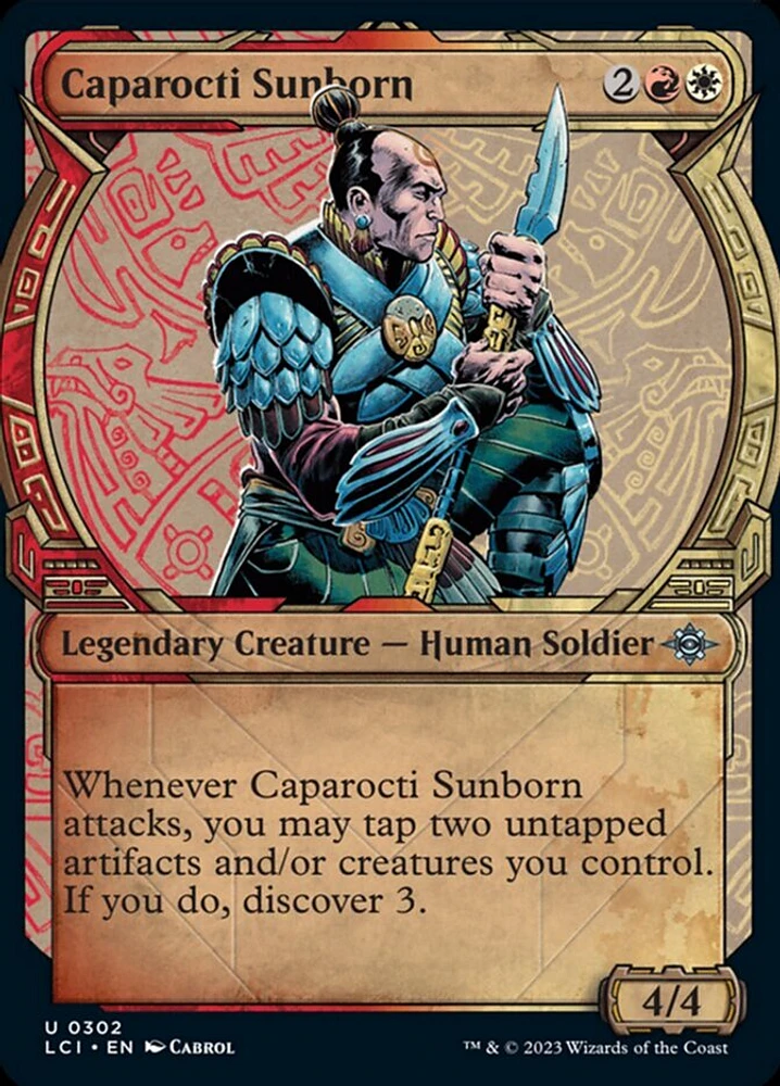 Caparocti Sunborn - Foil - Showcase