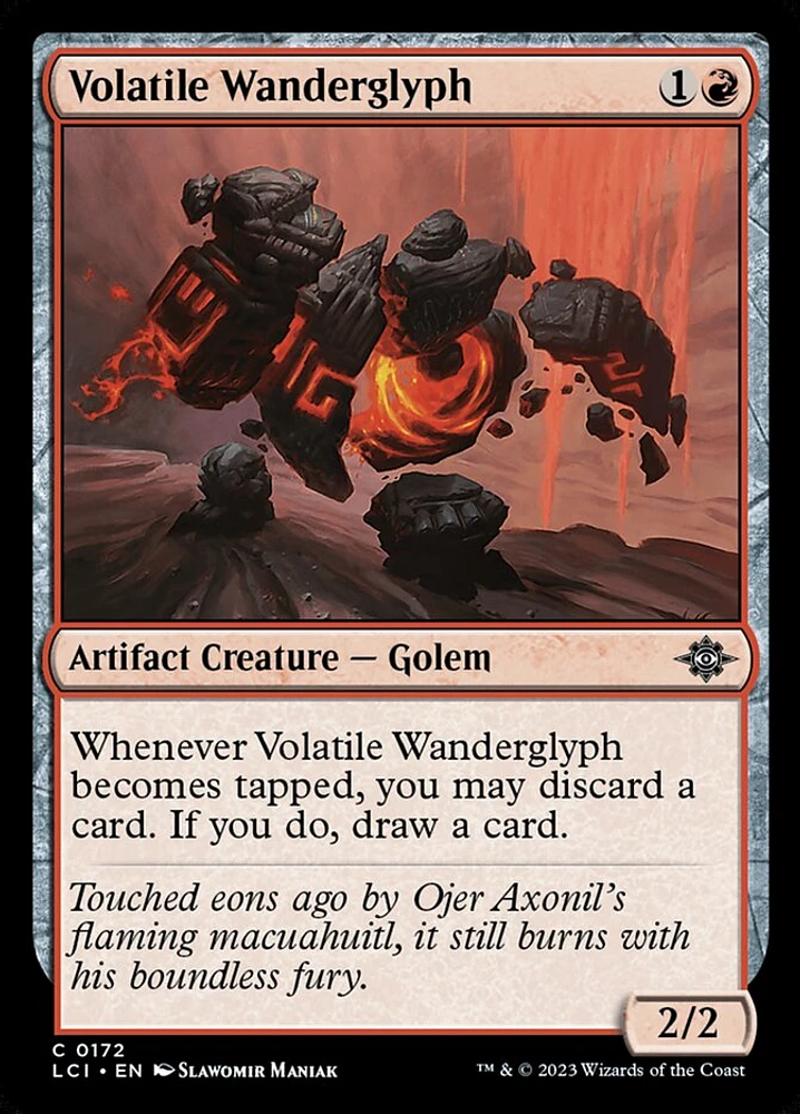 Volatile Wanderglyph - Foil