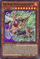 Fire King High Avatar Kirin - SR14-EN002 - Ultra Rare - 1st Edition