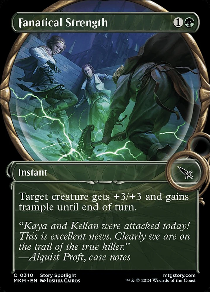 Fanatical Strength - Foil - Showcase