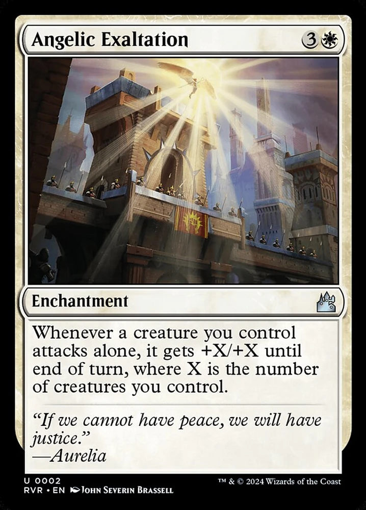 Angelic Exaltation - Foil