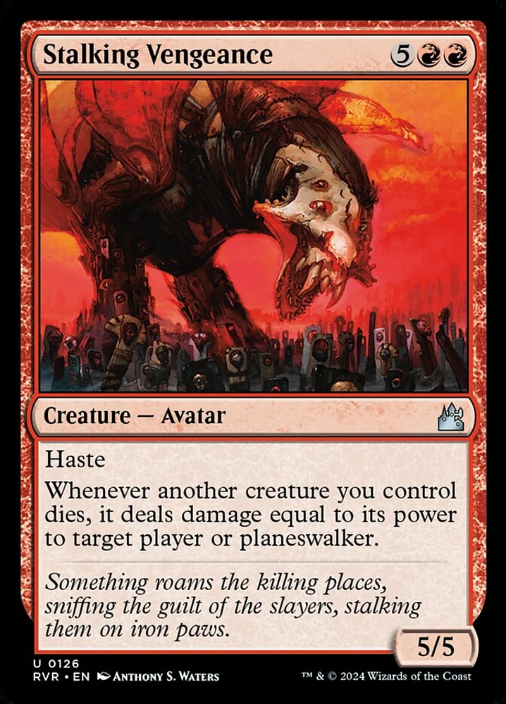 Stalking Vengeance - Foil