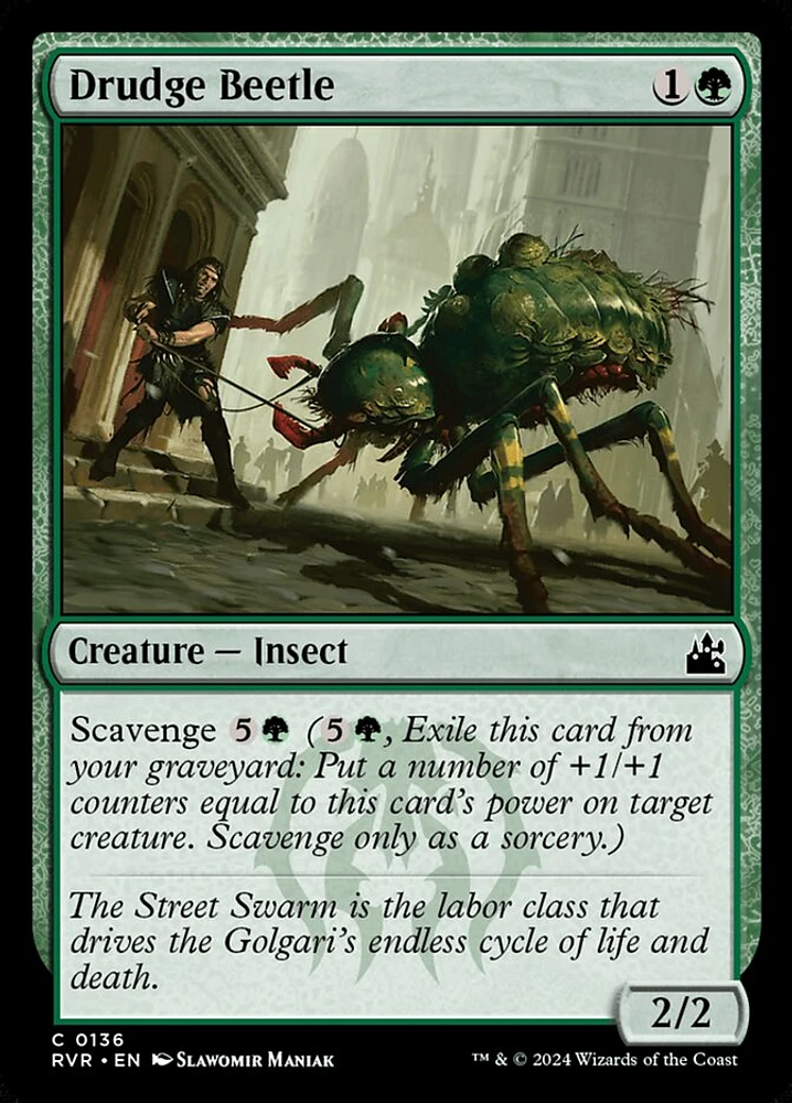 Drudge Beetle - Foil