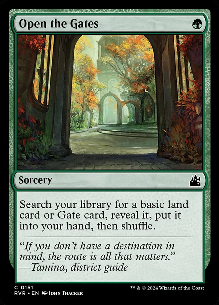 Open the Gates - Foil