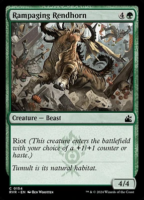 Rampaging Rendhorn - Foil