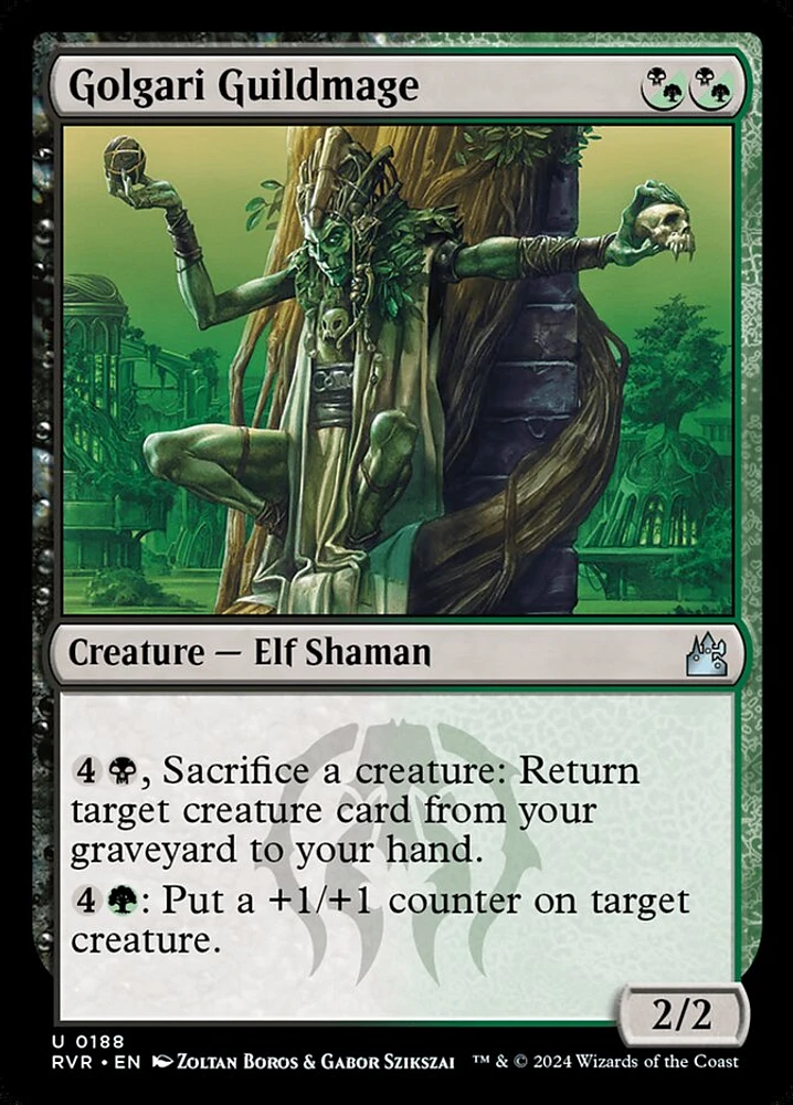 Golgari Guildmage - Foil