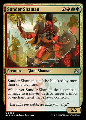 Sunder Shaman - Foil