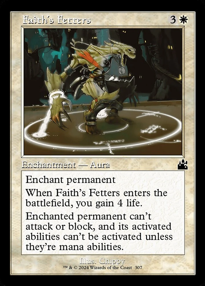 Faith's Fetters