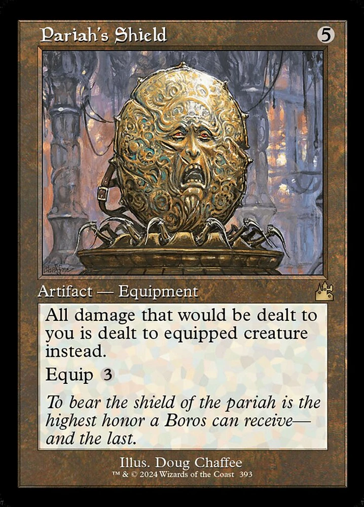 Pariah's Shield - Foil - Retro Frame