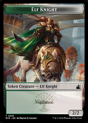 Elf Knight Token