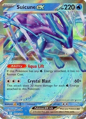 Suicune ex - 010/034 - Classic Collection - Holo