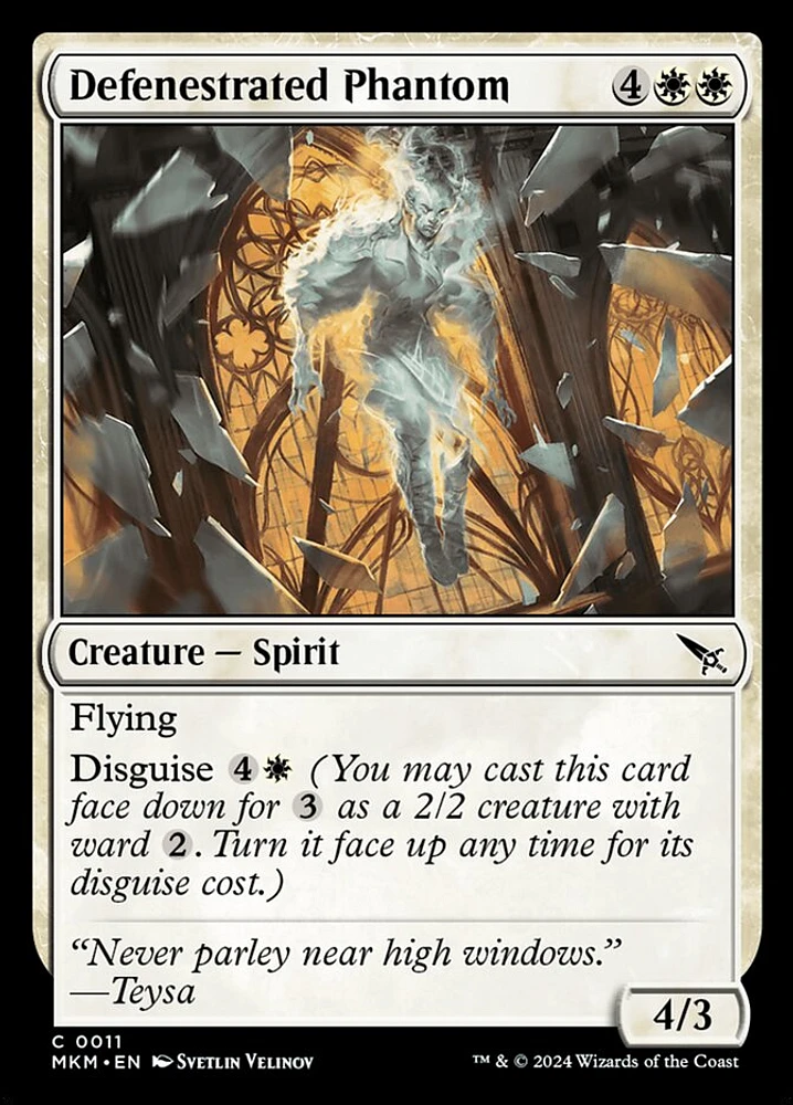 Defenestrated Phantom - Foil