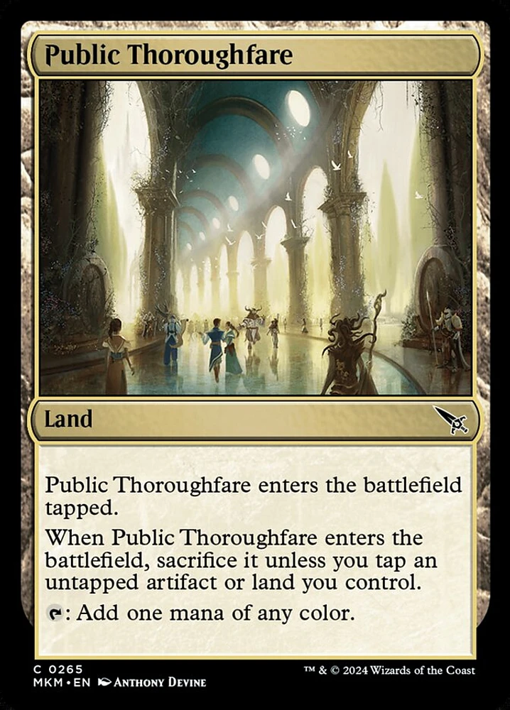 Public Thoroughfare - Foil