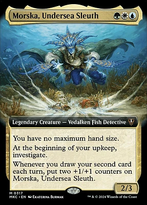 Morska, Undersea Sleuth - Foil - Extended Art