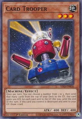 Card Trooper - STAS-EN030 - Common - 1st Edition