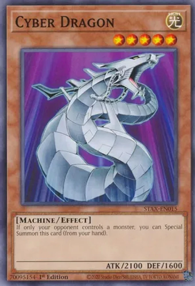 Cyber Dragon - STAX-EN015 - Common - 1st Edition