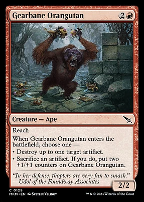 Gearbane Orangutan - Foil