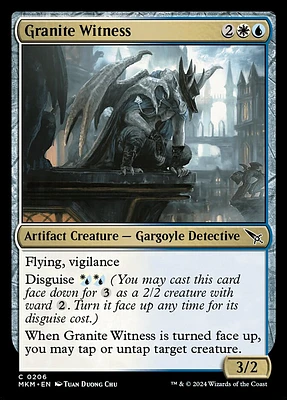 Granite Witness - Foil