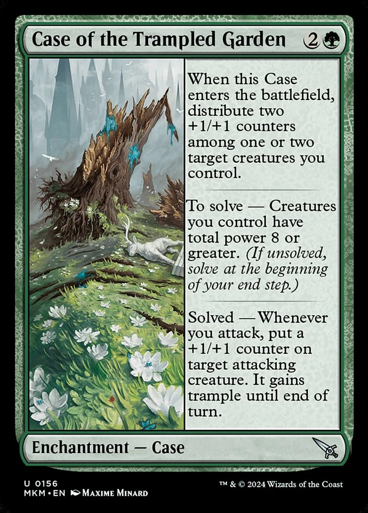 Case of the Trampled Garden - Foil