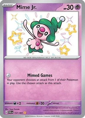 Mime Jr. - 157/091 - Shiny Rare