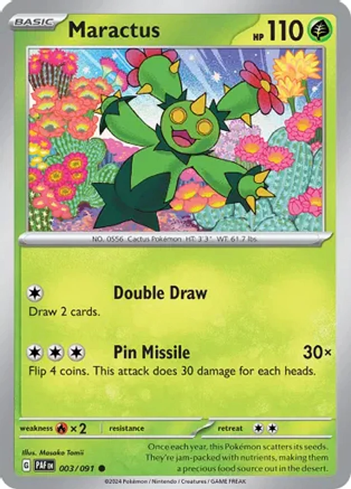 Maractus - 003/091 - Common - Reverse Holo