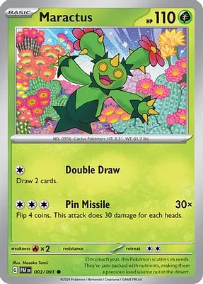 Maractus - 003/091 - Common - Reverse Holo