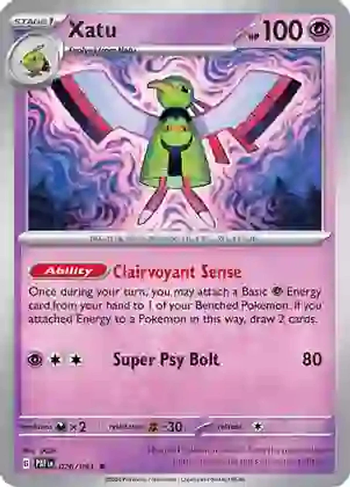 Xatu - 026/091 - Rare - Reverse Holo