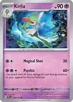 Kirlia - 028/091 - Uncommon - Reverse Holo