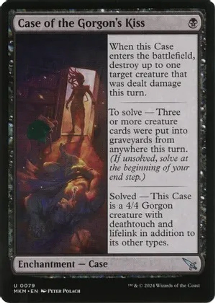 Case of the Gorgon's Kiss (b) - Foil