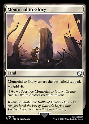 Memorial to Glory - Foil