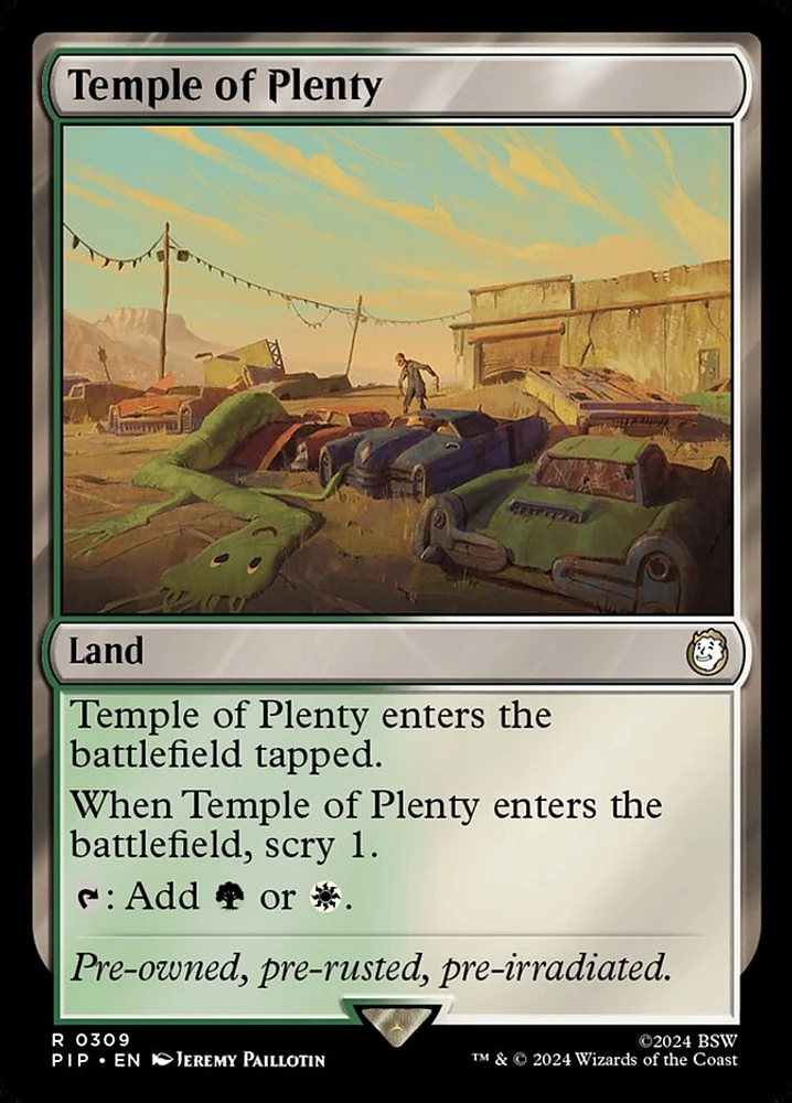 Temple of Plenty - Foil