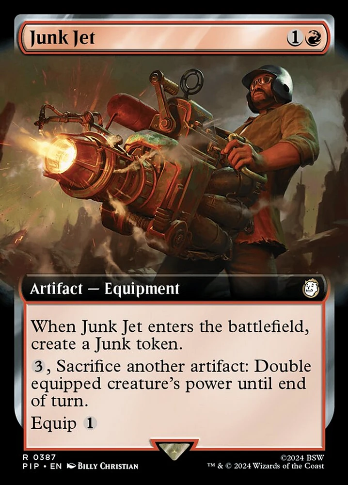 Junk Jet - Extended Art