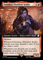 Veronica, Dissident Scribe - Foil - Extended Art