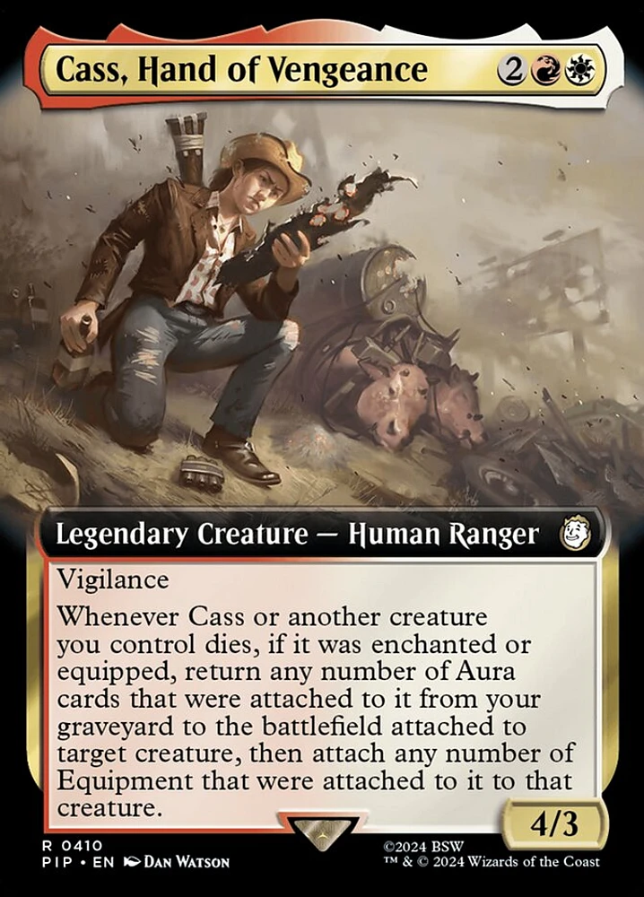 Cass, Hand of Vengeance - Extended Art