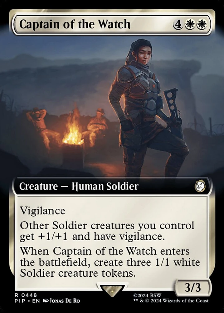 Captain of the Watch - Foil - Extended Art