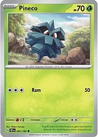 Pineco - 002/162 - Common - Reverse Holo