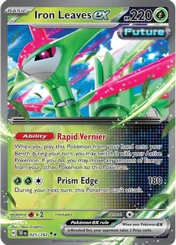 Iron Leaves ex - 025/162 - Double Rare