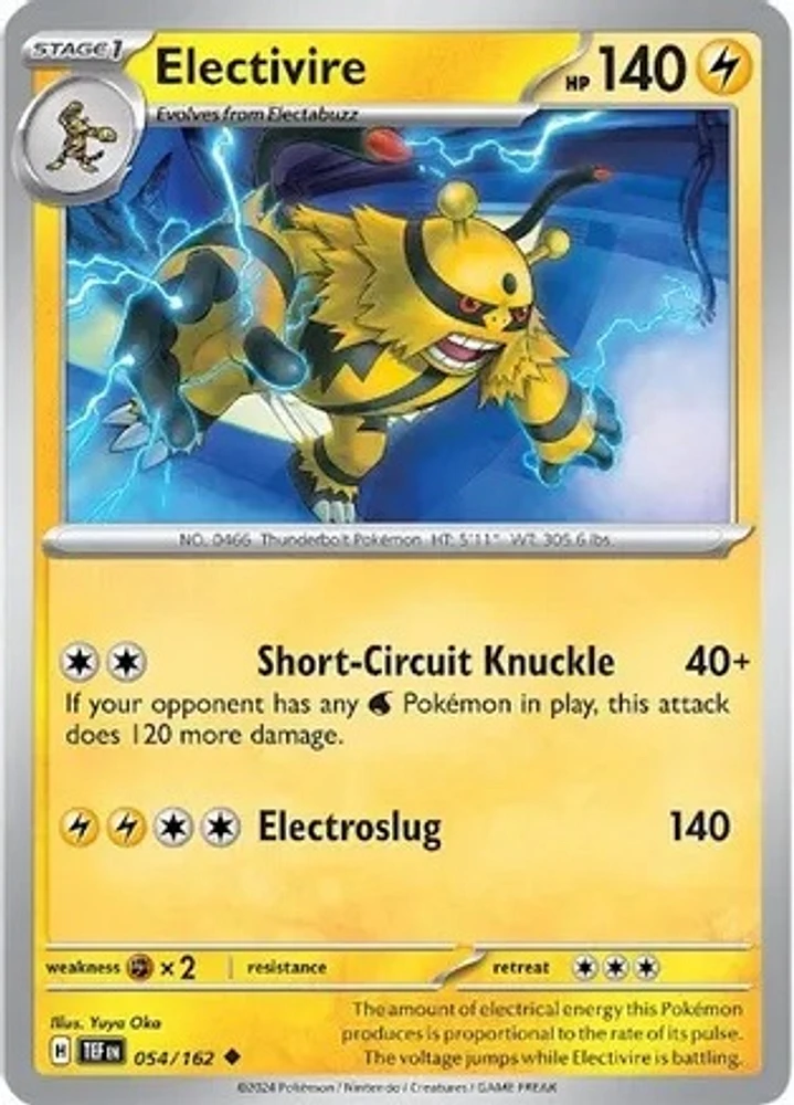 Electivire - 054/162 - Uncommon