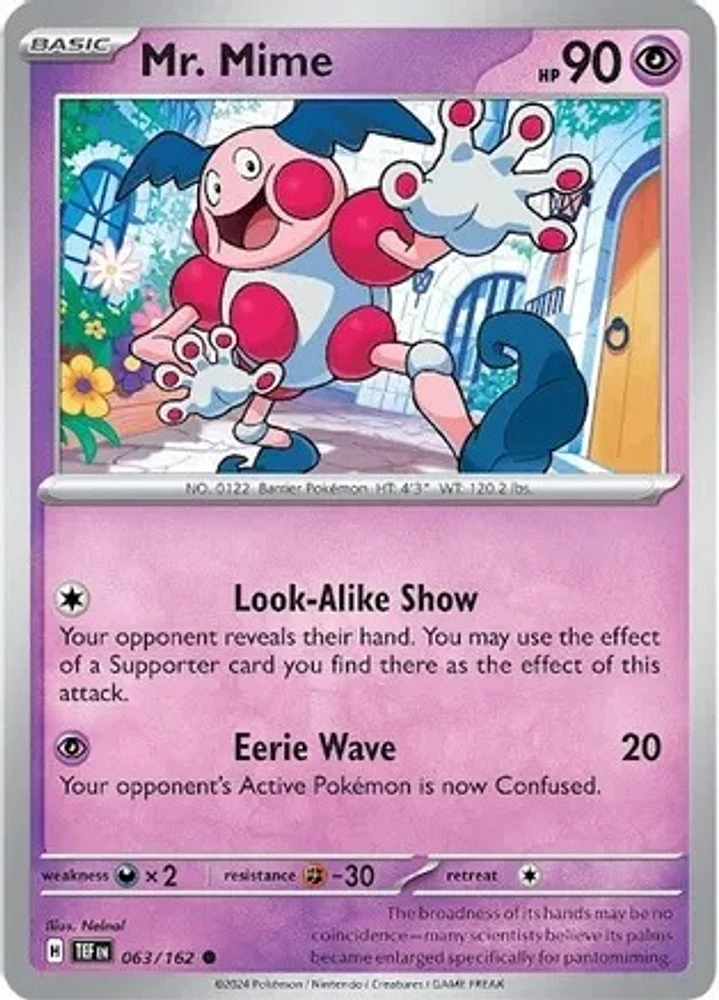 Mr. Mime - 063/162