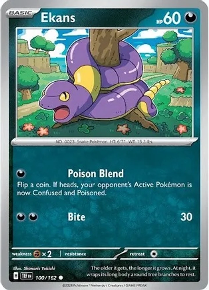 Ekans - 100/162 - Common