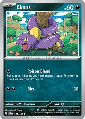 Ekans - 100/162 - Common