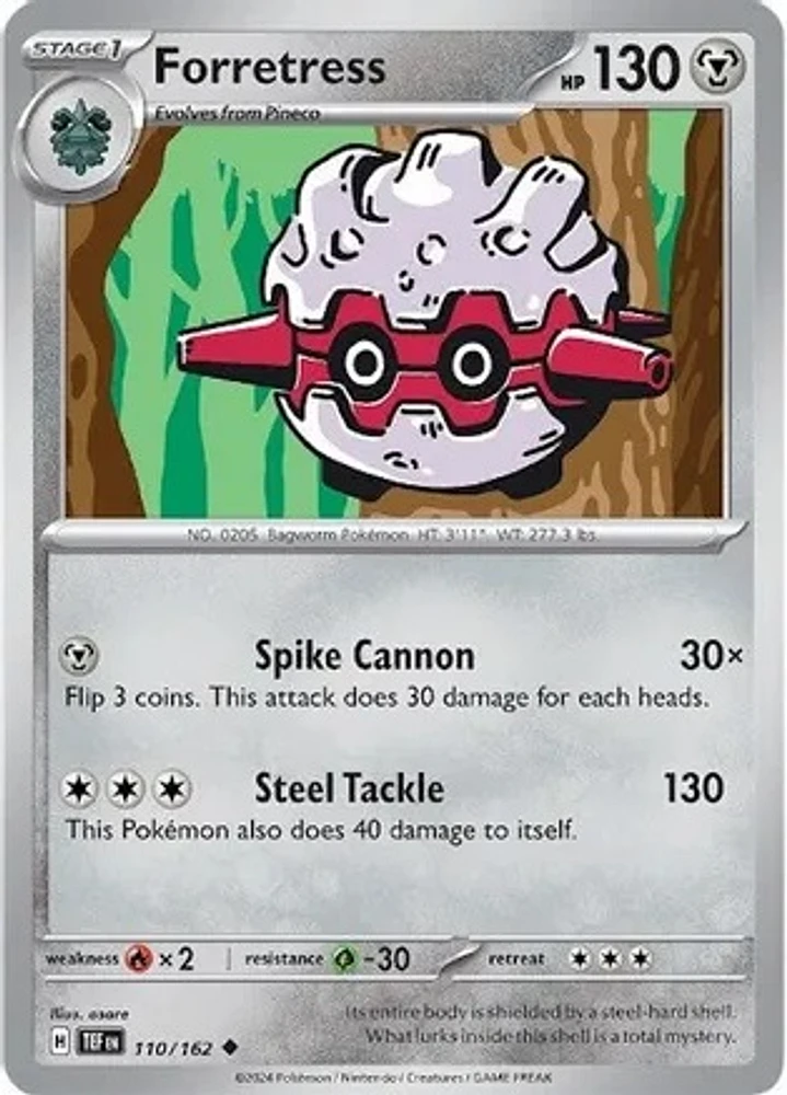 Forretress - 110/162 - Uncommon