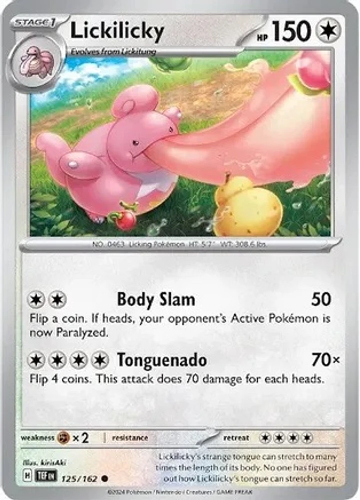 Lickilicky - 125/162