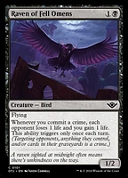 Raven of Fell Omens - Foil