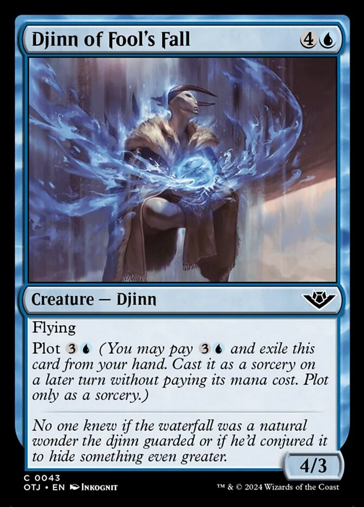 Djinn of Fool's Fall - Foil