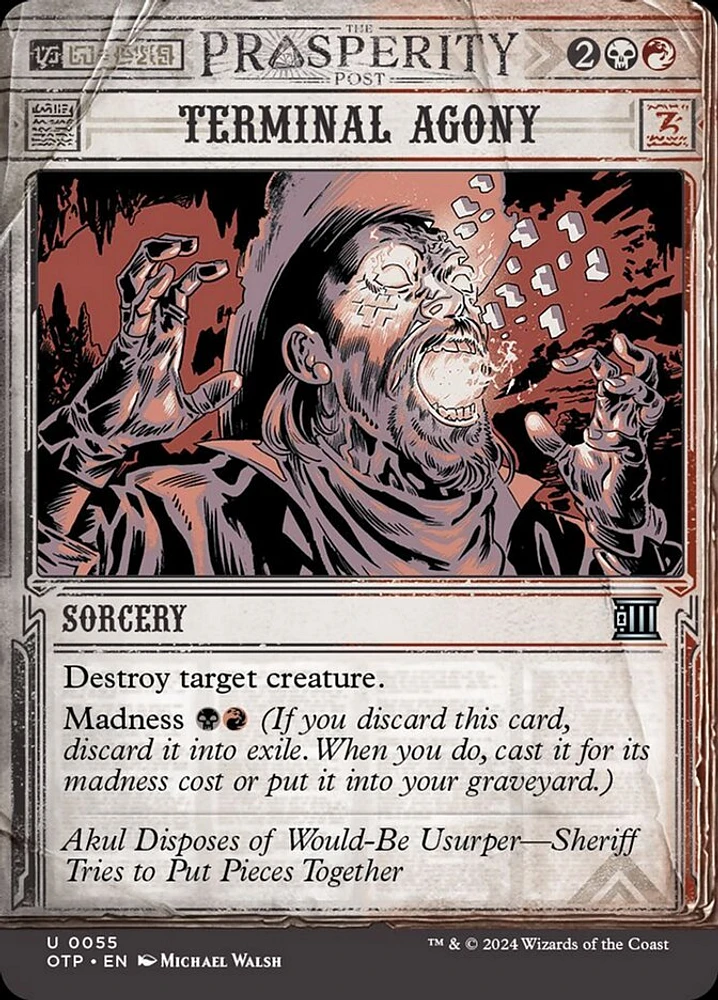 Terminal Agony - Foil