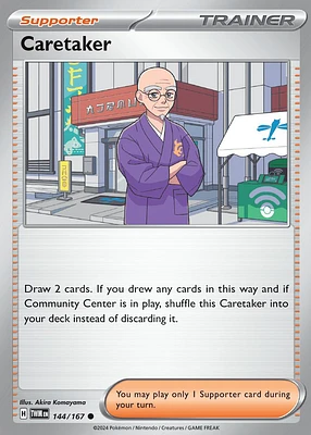 Caretaker - 144/167 - Common